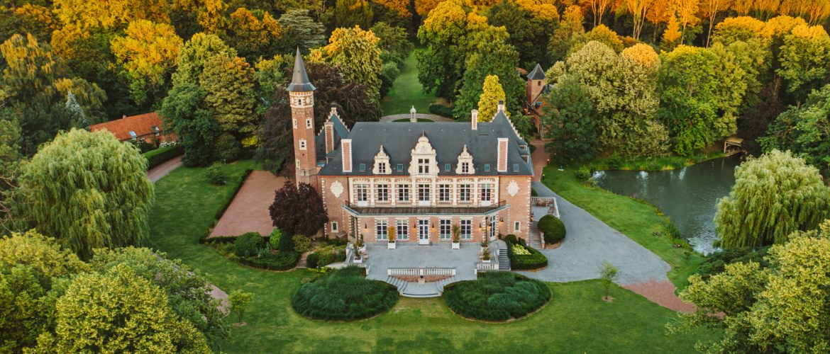 Château de la Fontaine en été